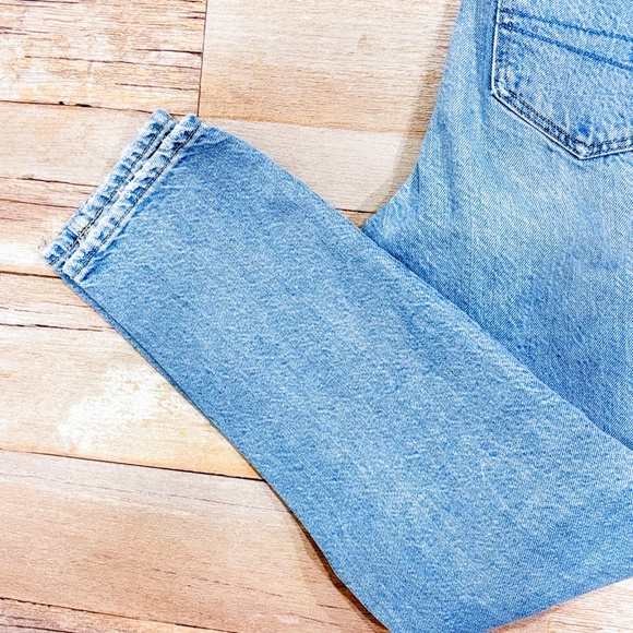 AMERICAN EAGLE Light blue cropped jeans - Picture 3 of 10